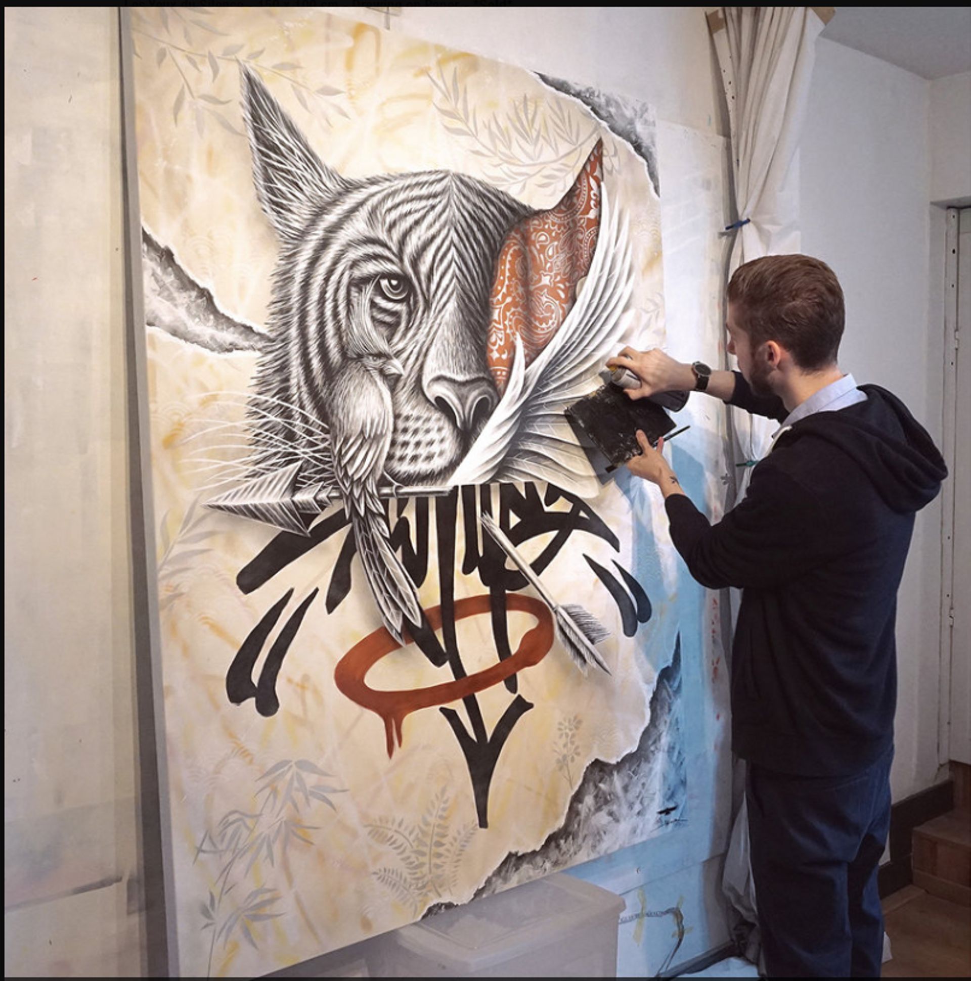 Du Street Art à la peinture interactive: l'univers de Noir Artist s