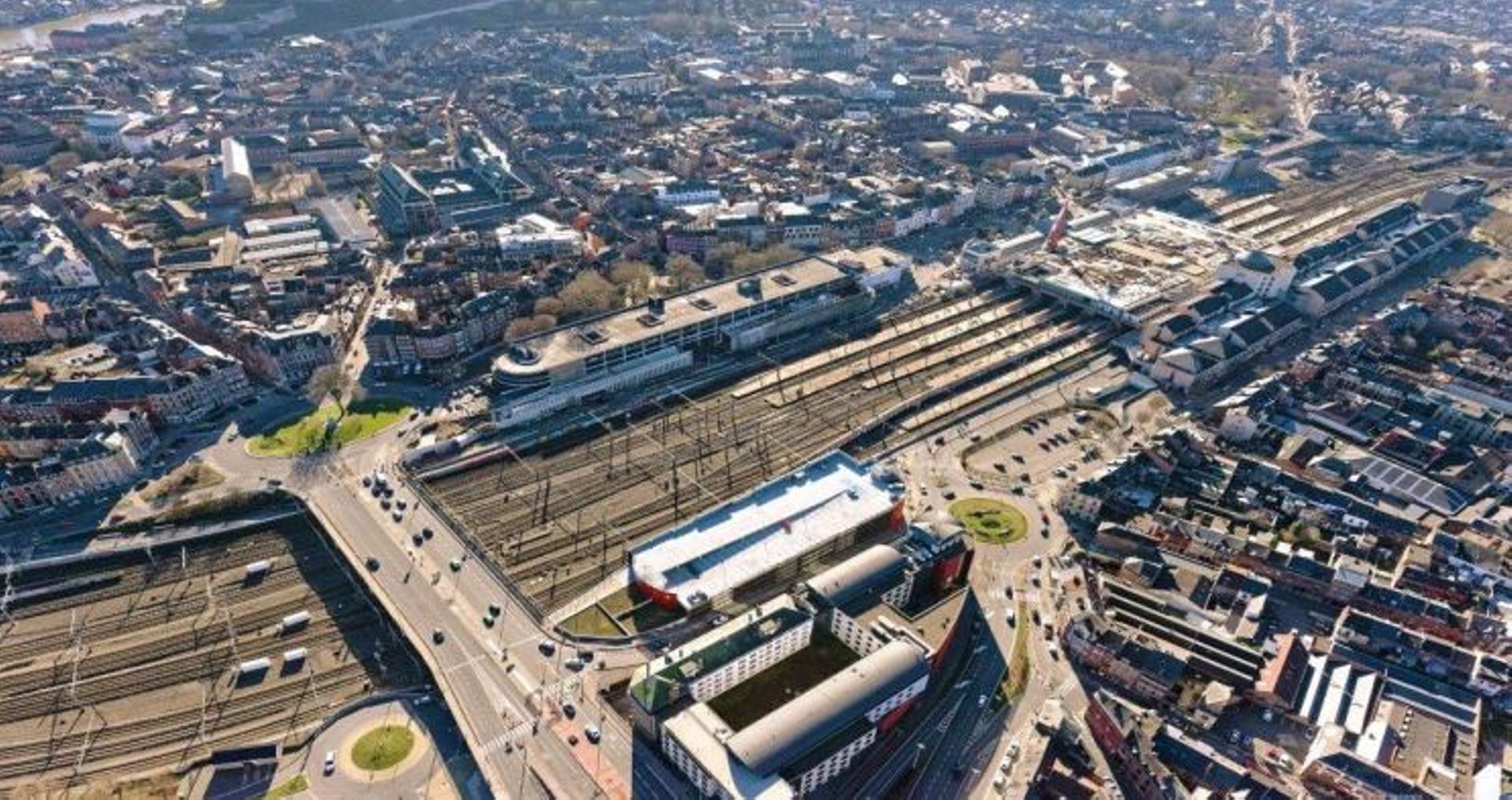 Namur fini de faire tout le tour du rondpoint Léopold d'ici aux fêtes