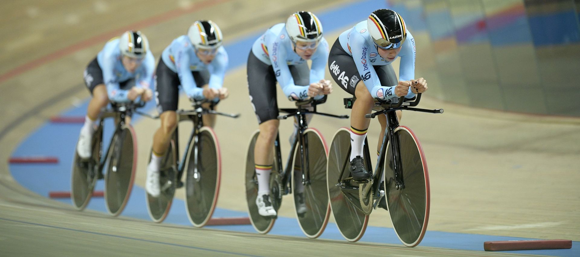 La Belgique 8e en poursuite par équipe féminine des championnats du