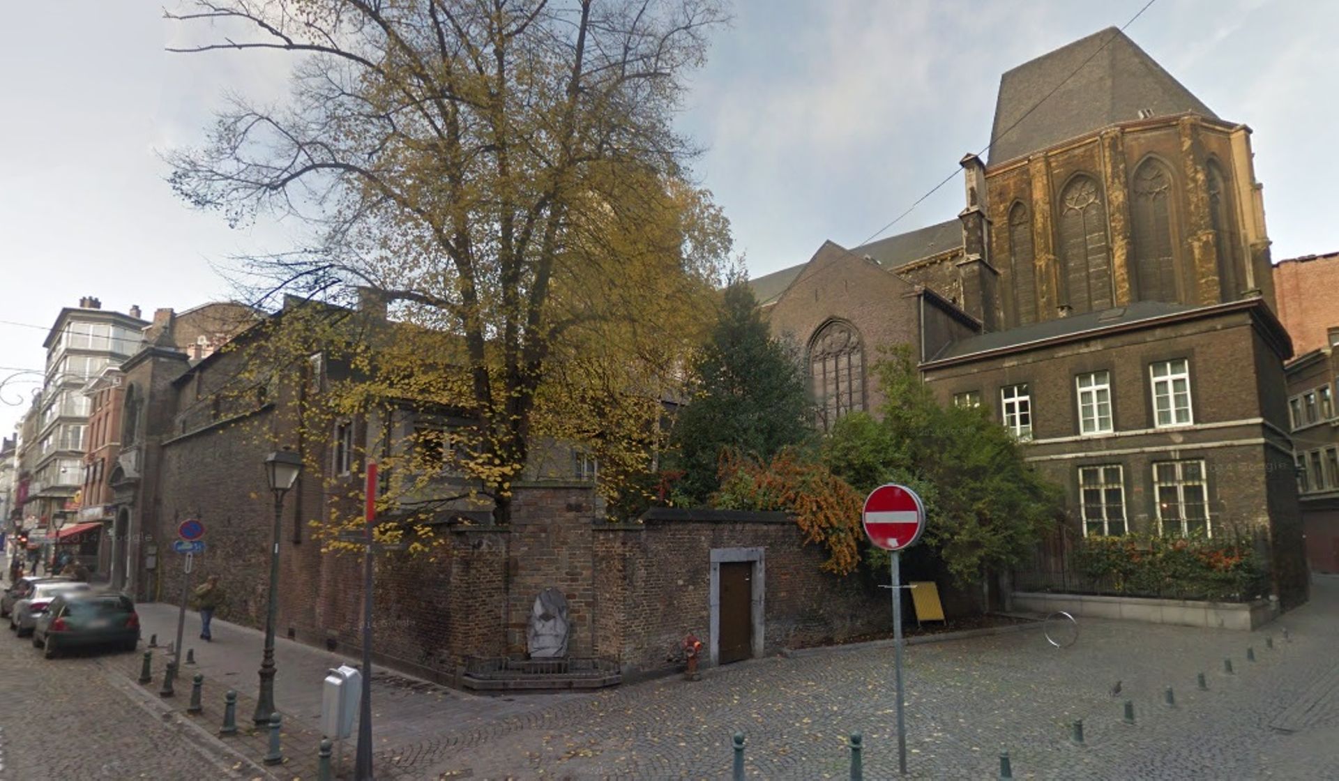 Liège la collégiale SaintDenis protégée par des caméras de surveillance