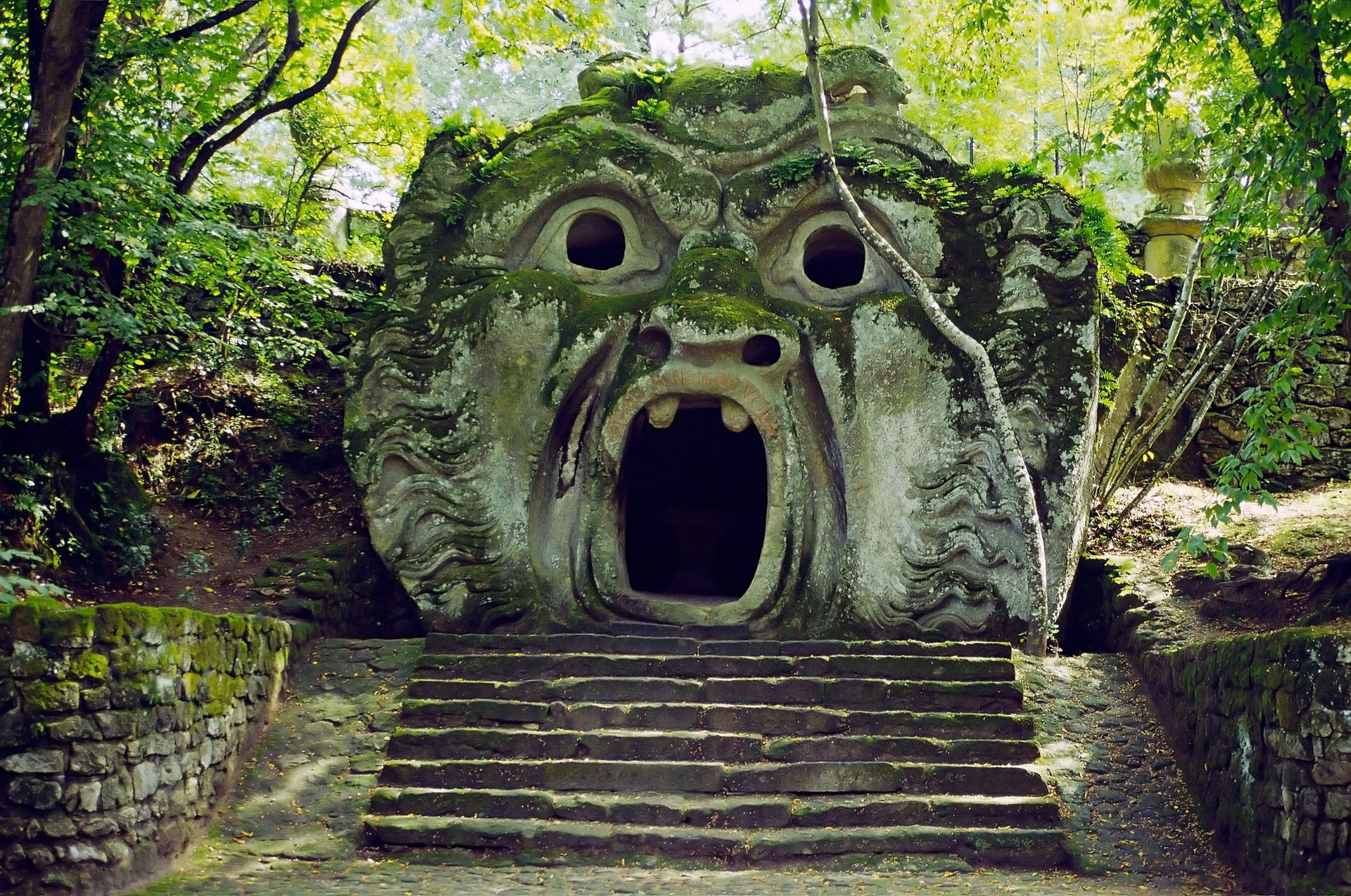 Italie le jardin exceptionnel de Bomarzo