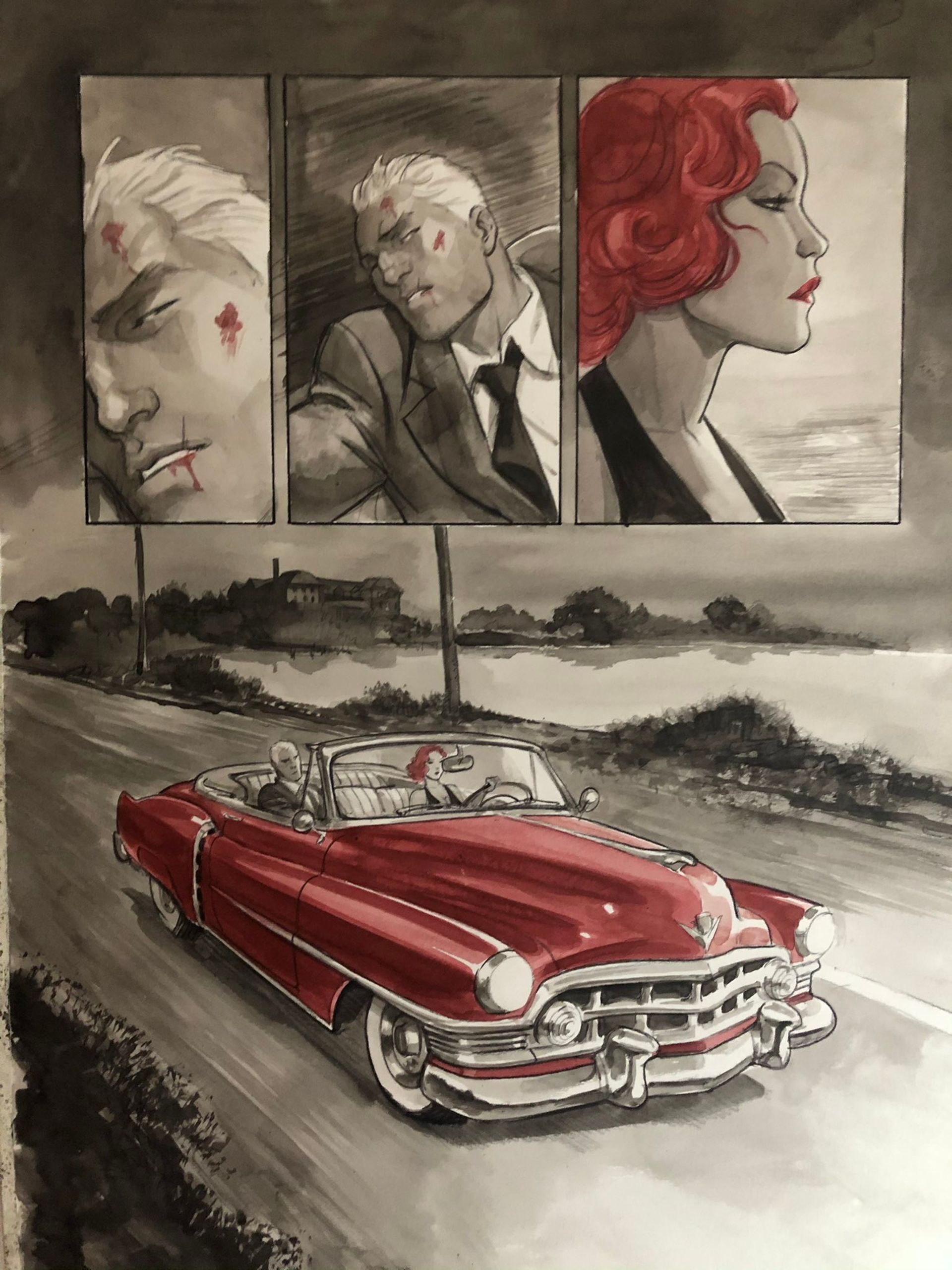 Sortie BD : Noir Burlesque, Marini nous la joue polar sexy