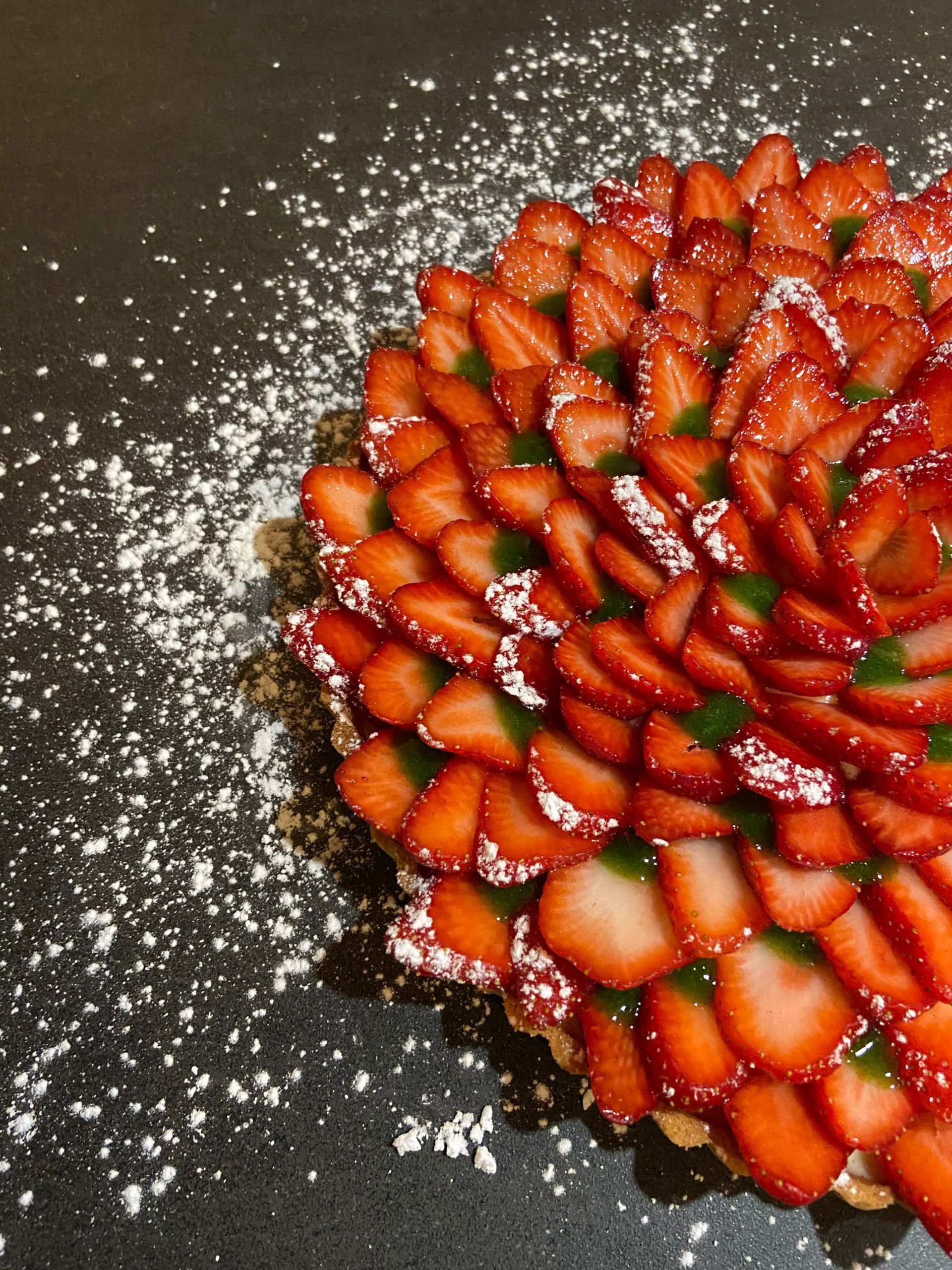 La Fraise Nous Revient Tarte Aux Fraises De Saison Et Son Gel De