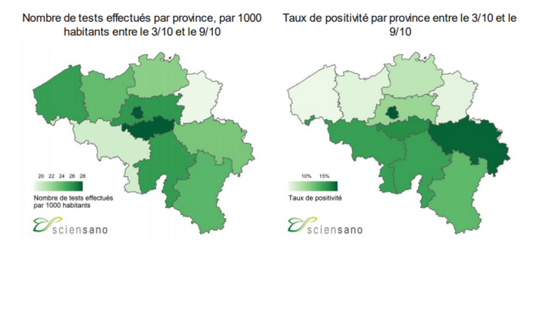 Coronavirus En Belgique Le Taux De Positivite De Bruxelles Mais Aussi Celui De Liege Depassent Desormais Les 18