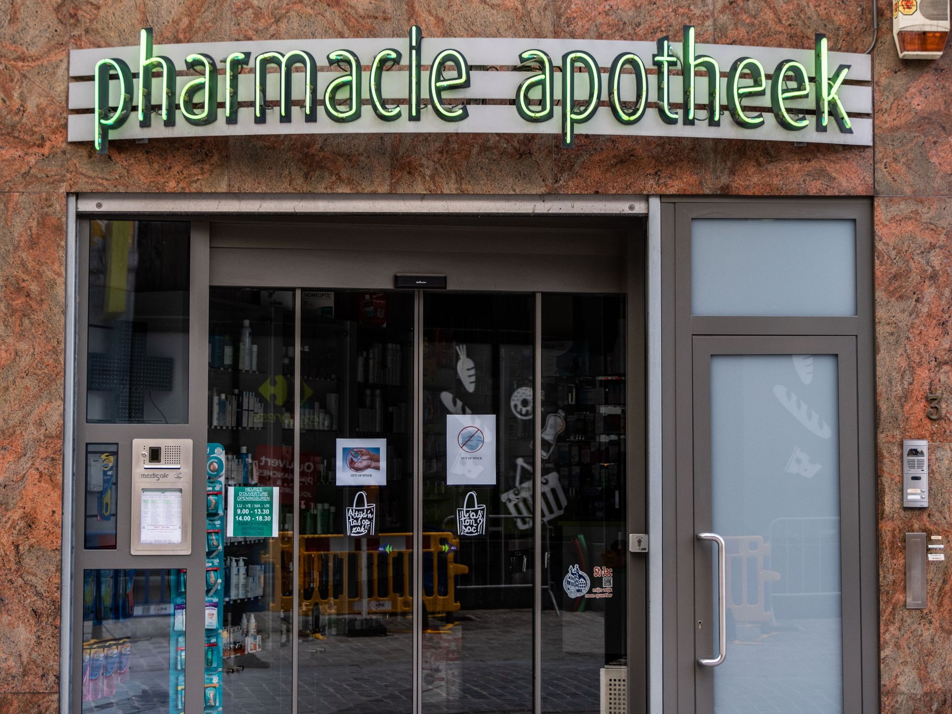 Les pharmaciens bruxellois pourront aussi signaler des violences