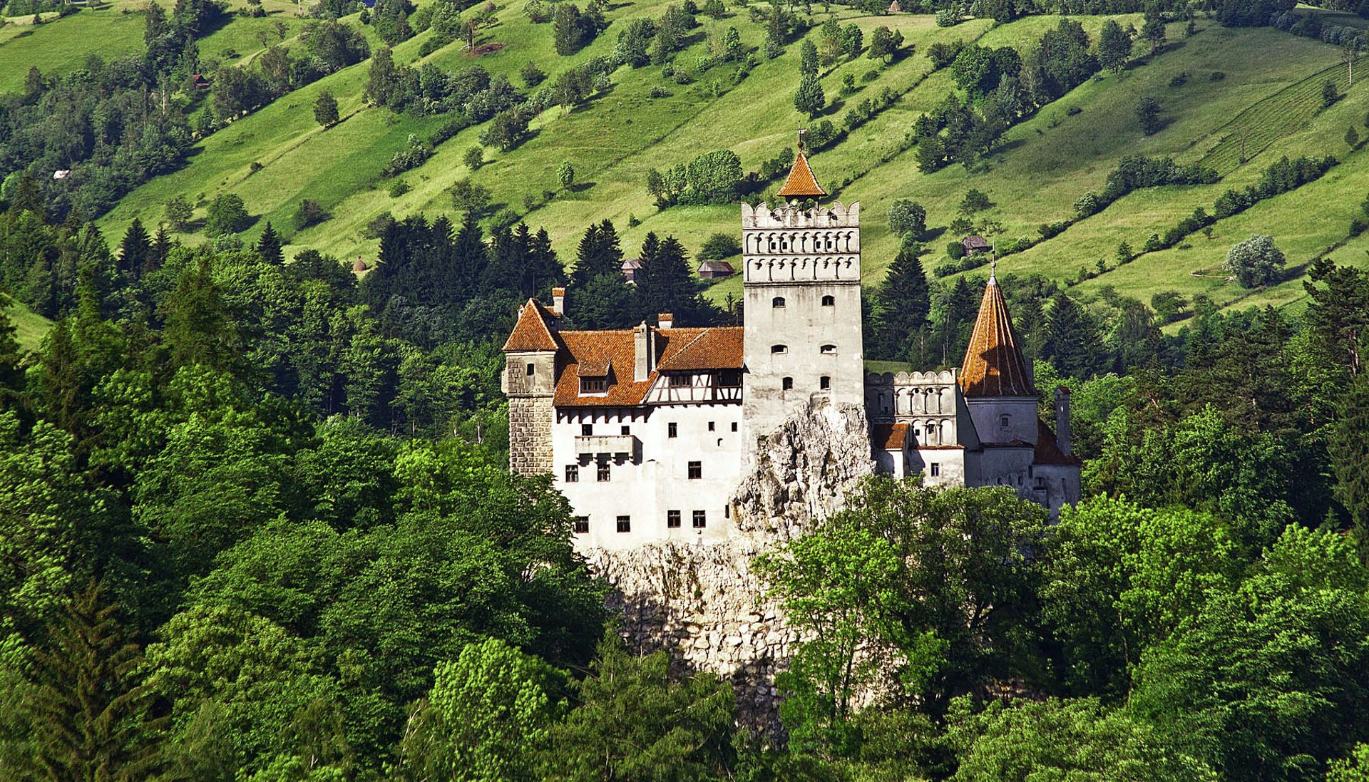 Roumanie Le Chateau De Dracula Est A Vendre