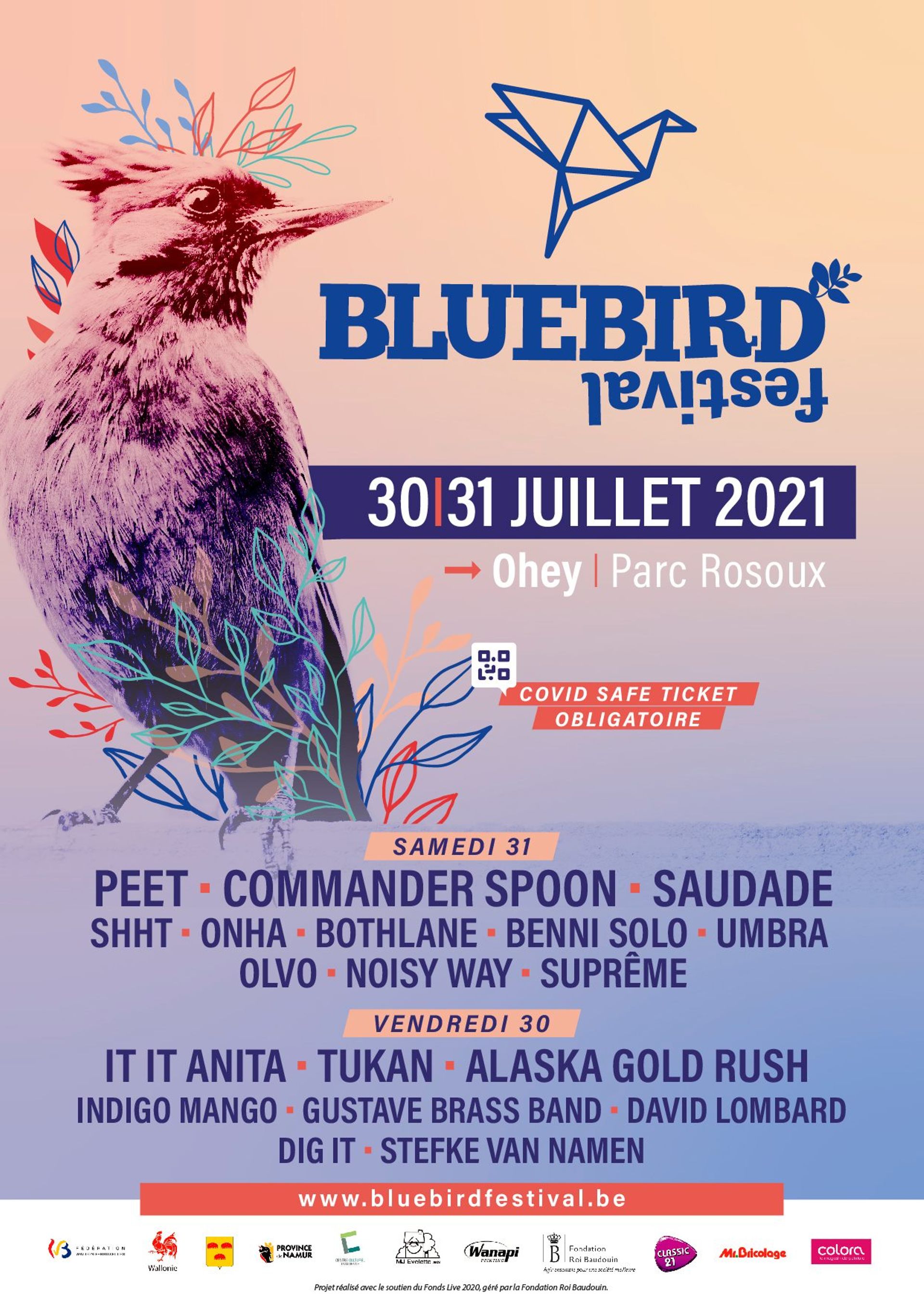 BlueBird Festival, c’est à Ohey ces 30 et 31 juillet