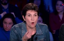 Christine Angot visiblement énervée...