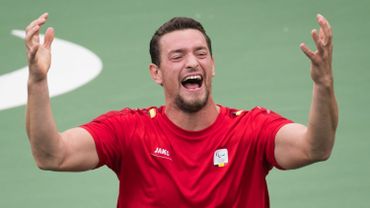 Joachim Gérard bat le numéro 1 mondial et va en 1/2 finale à l'Open d'Australie