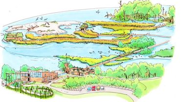 Le futur circuit touristique sera aménagé sur l'étang de Virelles en préservant la faune et la flore Le futur circuit touristique sera aménagé sur l'étang de Virelles en préservant la faune et la flore