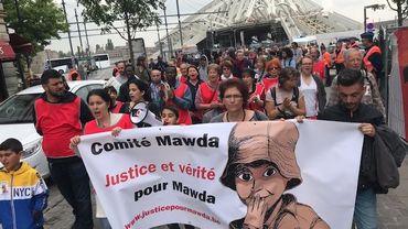 Rassemblement "Justice pour Mawda" (Mons)