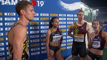 Vainqueur, disqualifié puis repêché, le relais mixte belge disputera bien la finale Vainqueur, disqualifié puis repêché, le relais mixte belge disputera bien la finale