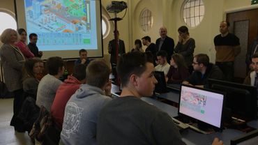 Le projet pilote "coachs climat" a été lancé ce jeudi matin à l'école des Frères à Tournai Le projet pilote "coachs climat" a été lancé ce jeudi matin à l'école des Frères à Tournai