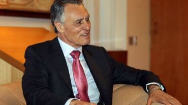 Le président portugais Anibal Cavaco, le 25 mai 2012 à Canberra en Australie