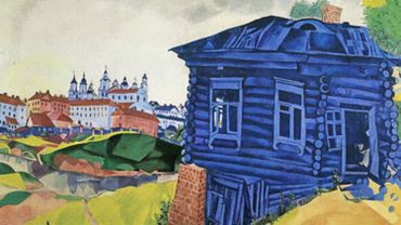 La maison bleue de Chagall