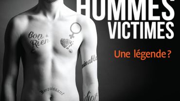 Affiche de la campagne pour sensibiliser aux hommes victimes de violence conjugale
