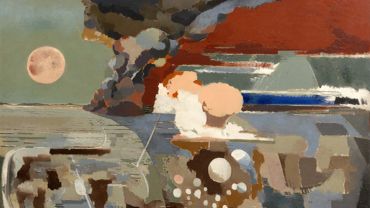 "Battle of Germany" par Paul Nash