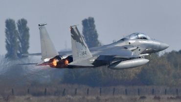 Un Avion De Chasse F 15 De L Us Air Force S Ecrase En Mer Du Nord