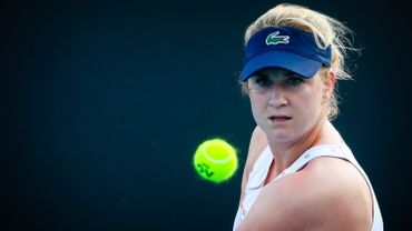 Open D Australie Bonaventure A Une Victoire Du Tableau Final Bien Utiliser Mon Service De Gauchere Et Mon Jeu Direct