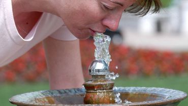 Impossible De Boire à Une Fontaine Deau Potable à Charleroi