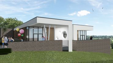 La future extension de l'école de José La future extension de l'école de José