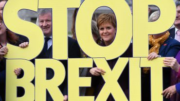 La Première ministre ecossaise Nicola Sturgeon, veut empêcher le Brexit. Les Ecossais avaient voté massivement pour le "Remain". La Première ministre ecossaise Nicola Sturgeon, veut empêcher le Brexit. Les Ecossais avaient voté massivement pour le "Remain".