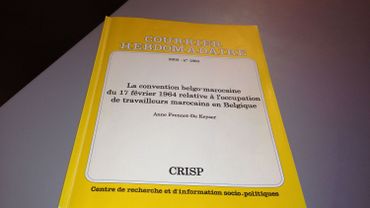 17 Fevrier 1964 Signature De La Convention De Travail Belgo Marocaine