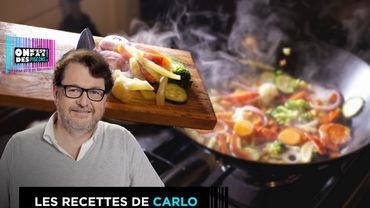 Recette De Carlo Wok De Chou Fleur Aux Champignons Tofu Et Sauce
