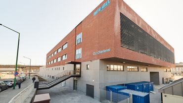 Le nouveau bâtiment d'Infrabel à Charleroi Le nouveau bâtiment d'Infrabel à Charleroi