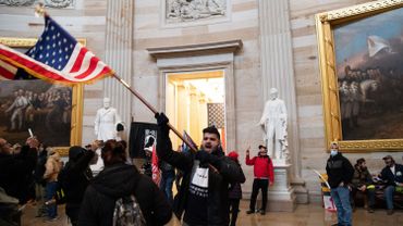 Insurrection A Washington Proud Boys Qanon Americains En Colere Qui Sont Les Manifestants Qui Ont Force Les Portes Du Capitole Americain