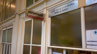 Guichet de l'Etat Civil, commune d'Ixelles