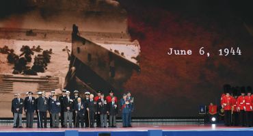 "Jour J": vétérans et dirigeants réunis à Portsmouth pour les commémorations "Jour J": vétérans et dirigeants réunis à Portsmouth pour les commémorations