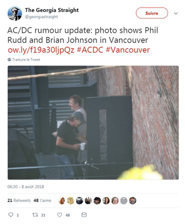 AC/DC: Brian Johnson est au studio AC/DC: Brian Johnson est au studio