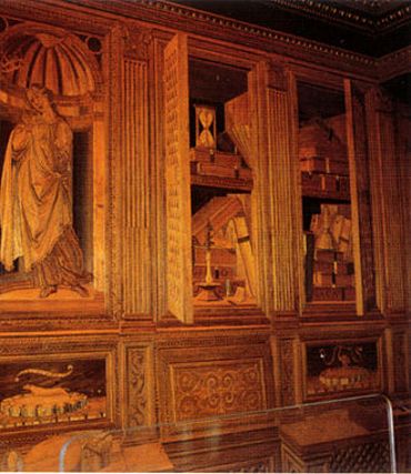 Le studiolo de Frédéric III de Montefeltro Le studiolo de Frédéric III de Montefeltro