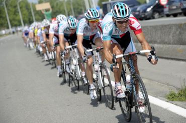 Philippe Gilbert emmène l'échappée Philippe Gilbert emmène l'échappée