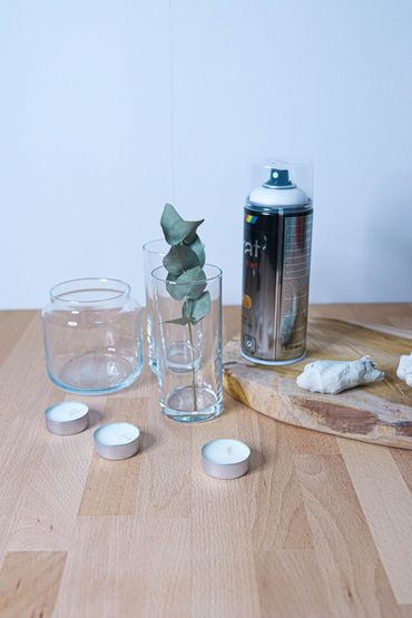 Fais-le: Photophores avec des vieux verres et bocaux Fais-le: Photophores avec des vieux verres et bocaux