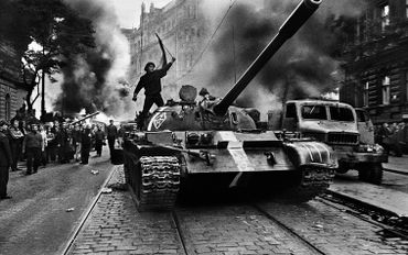 Warsaw Pact troops invasion,Prague, Czechoslovakia, August 1968 Warsaw Pact troops invasion,Prague, Czechoslovakia, August 1968