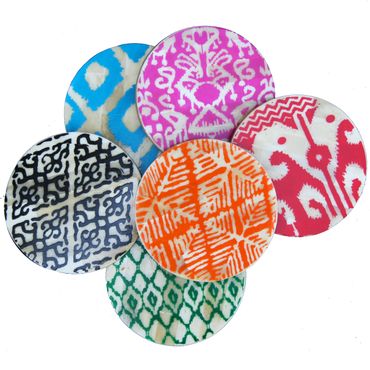 Aisha Bone Coasters, Eco Chic
Aisha Bone Coasters, Eco Chic