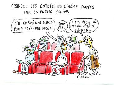 Le cinéma dopé par le public senior Le cinéma dopé par le public senior