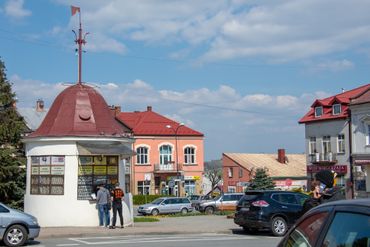 Sur la place de Rymanów