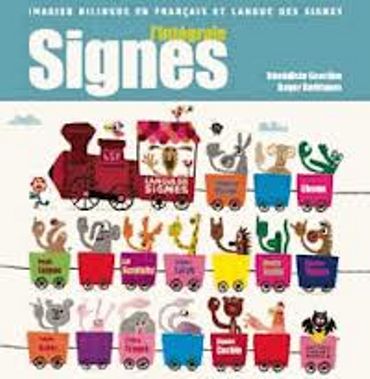 «L’intégrale Signes – imagier bilingue en français et en langue des signes » de Bénédicte Gourdon & Roger Rodrigez – Ed Thierry Magnier «L’intégrale Signes – imagier bilingue en français et en langue des signes » de Bénédicte Gourdon & Roger Rodrigez – Ed Thierry Magnier