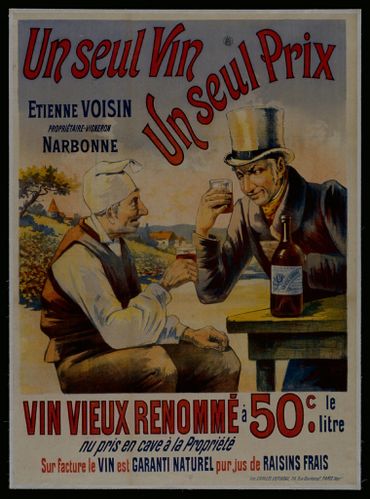 Affiche du début du 19e siècle. Affiche du début du 19e siècle.
