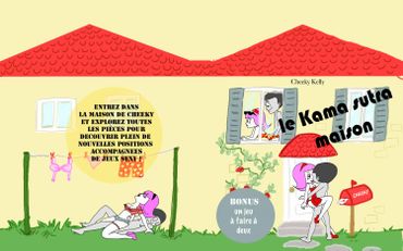 "Le Kama Sutra de la maison" de Cheeky Kelly "Le Kama Sutra de la maison" de Cheeky Kelly