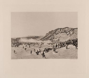 "La grande course à Afrâsiâb pendant les fêtes du Sâli-Naou", aus dem Buch "A travers le Turkestan Russe" - http://europeana.eu/portal/record/2048429/item_QSDYXTNA4UBDL5FTFSS5F3DT5S3HSESS.html. Dujardin; Krafft, Hugues. Museum für Kunst und Gewerbe Hamburg - http://sammlungonline.mkg-hamburg.de/de/object/%22La+grande+course+%C3%A0+Afr%C3%A2si%C3%A2b+pendant+les+f%C3%AAtes+du+S%C3%A2li-Naou%22%2C+aus+dem+Buch+%22A+travers+le+Turkestan+Russe%22/P1981.1125/mkg-e00121964. "La grande course à Afrâsiâb pendant les fêtes du Sâli-Naou", aus dem Buch "A travers le Turkestan Russe" - http://europeana.eu/portal/record/2048429/item_QSDYXTNA4UBDL5FTFSS5F3DT5S3HSESS.html. Dujardin; Krafft, Hugues. Museum für Kunst und Gewerbe Hamburg - http://sammlungonline.mkg-hamburg.de/de/object/%22La+grande+course+%C3%A0+Afr%C3%A2si%C3%A2b+pendant+les+f%C3%AAtes+du+S%C3%A2li-Naou%22%2C+aus+dem+Buch+%22A+travers+le+Turkestan+Russe%22/P1981.1125/mkg-e00121964.