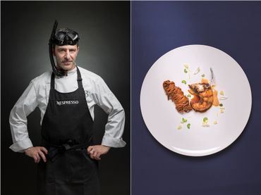 Le chef Christophe Dufau Le chef Christophe Dufau