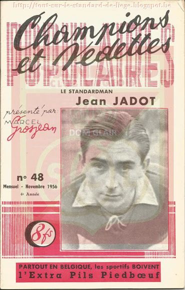 Standard-Anderlecht (2/6) : Jean Jadot force 5, les Clasicos de 1951 à 1956 Standard-Anderlecht (2/6) : Jean Jadot force 5, les Clasicos de 1951 à 1956