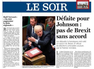 Défaite de Boris Johnson? Dans la presse anglaise, on parle d'un geste "hypocrite" de la "poule mouillée" Corbyn Défaite de Boris Johnson? Dans la presse anglaise, on parle d'un geste "hypocrite" de la "poule mouillée" Corbyn