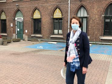 Marie-Anne Nyssen, notre guide, a travaillé dans le bâtiment pendant 42 ans. Marie-Anne Nyssen, notre guide, a travaillé dans le bâtiment pendant 42 ans.