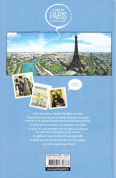 Guide de Paris en bandes dessinées Guide de Paris en bandes dessinées