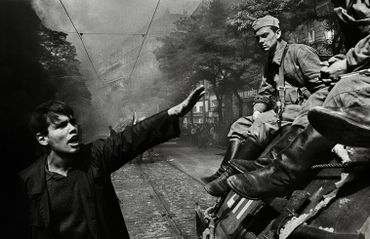 Warsaw Pact troops invasion, Prague, Czechoslovakia, August 1968 Warsaw Pact troops invasion, Prague, Czechoslovakia, August 1968